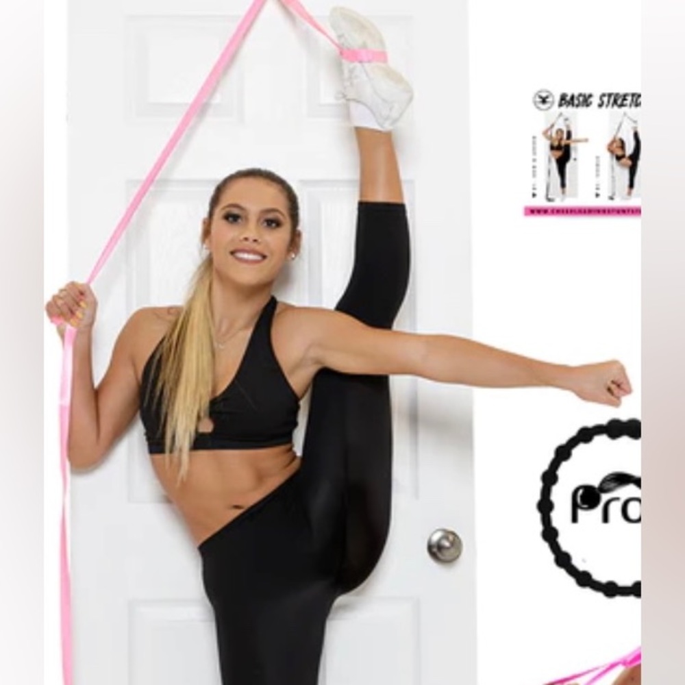 Door stretching strap